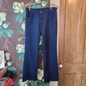 Vintage Levi’s STA-PREST Navy Dress Pants – Classic Straight Leg  USA